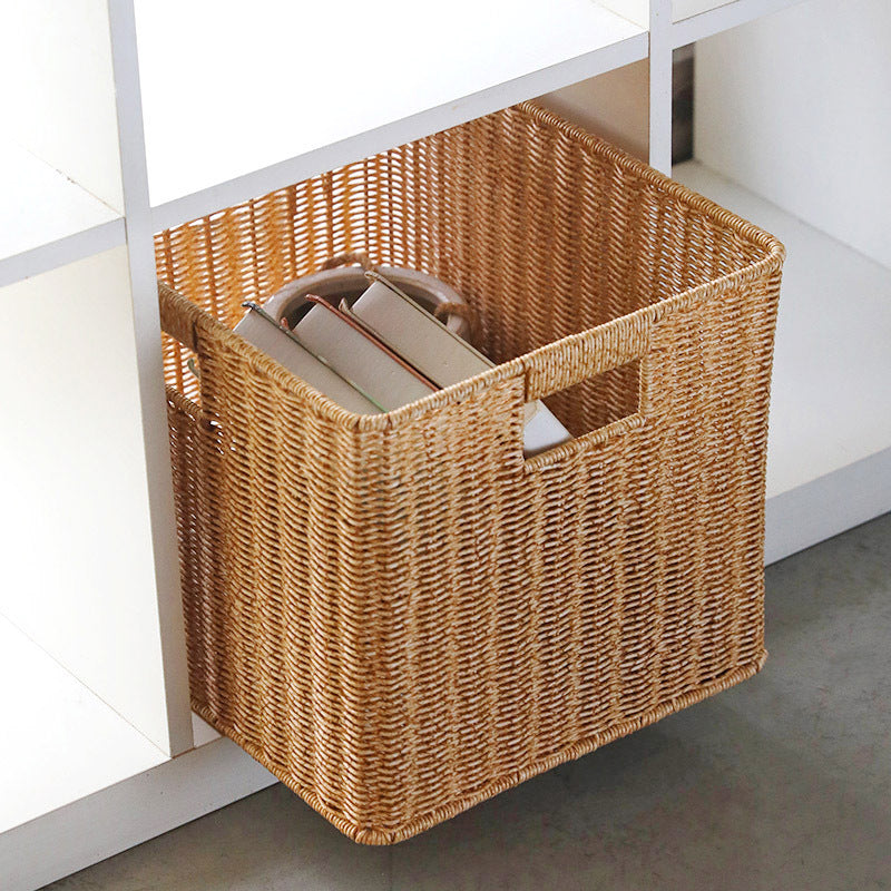 Aufbewahrungskorb aus natürlichem Rattan