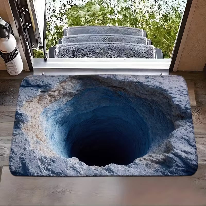 Künstlerische 3D Höhlen-Szene Bereichsmatte Brehn