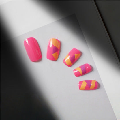 Kreative Künstlerische Nagelkunstverlängerungen Brehn