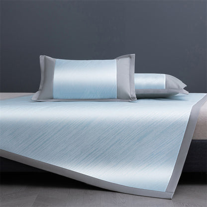 Damen Luxuriöse Bettüberwurf mit elegantem Zweifarben-Design Brehn