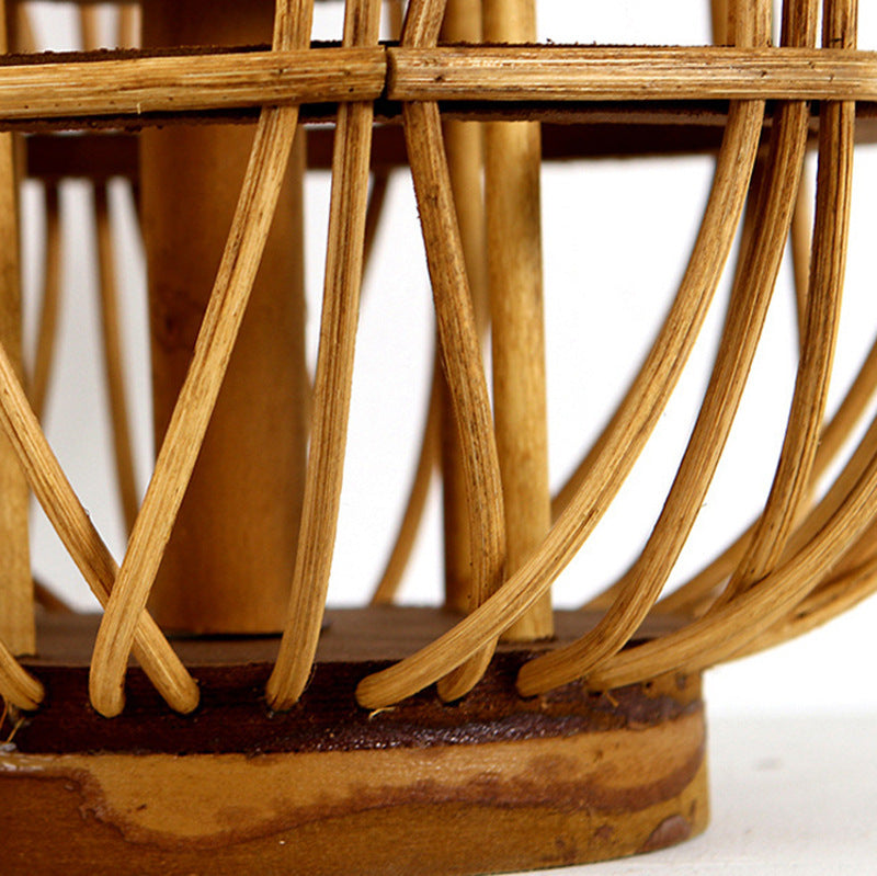 Elegante Handgefertigte Laterne Aus Naturmaterialien Brehn