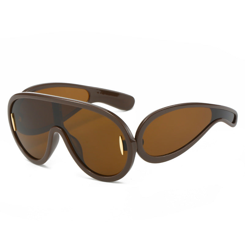 Damen fashion-forward Sportsonnenbrille Brehn