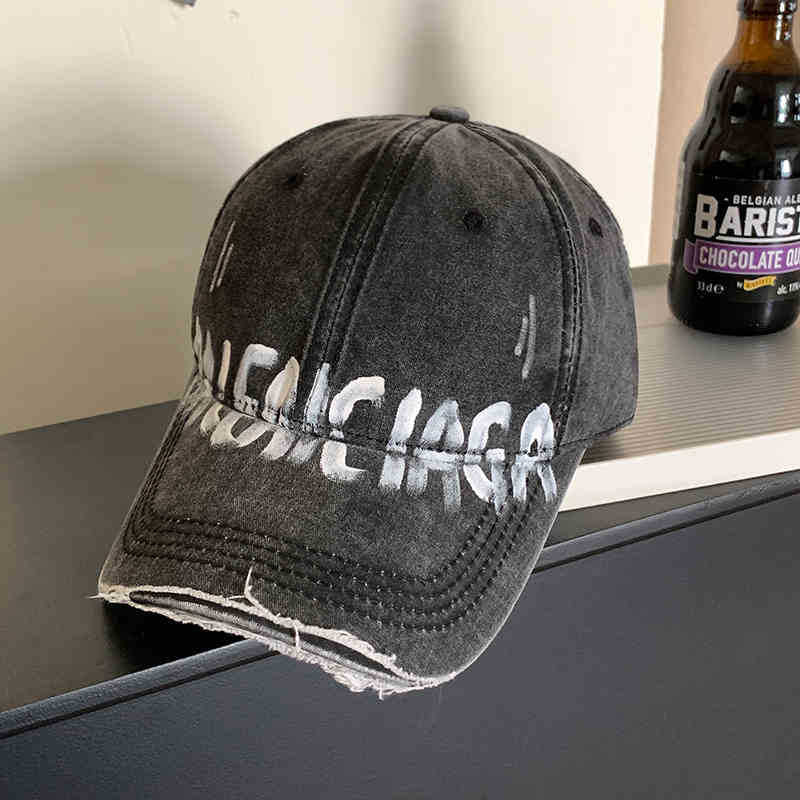 Unisex Zerrissene Grafik Papa Hut Brehn