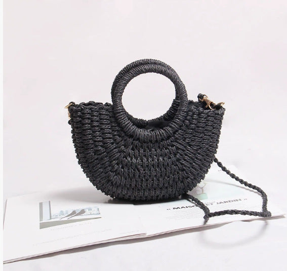 Damen Handtasche mit geflochtenem Design Brehn