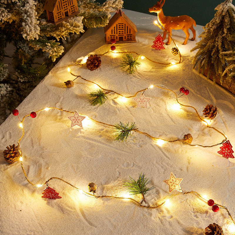 Dekorative Weihnachtslichterkette Brehn