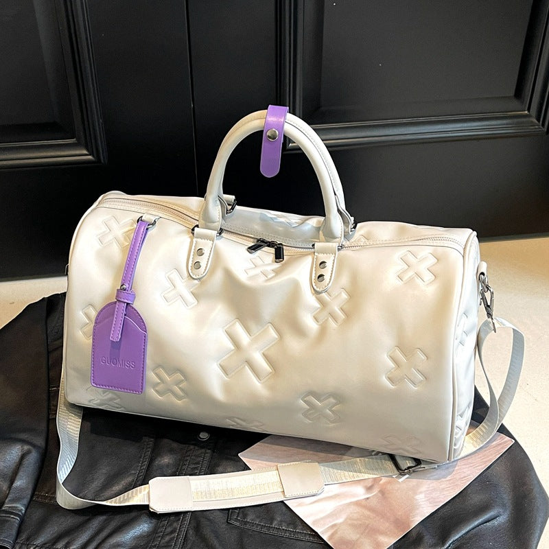 Premium Leder Wochenend Duffle Bag Brehn
