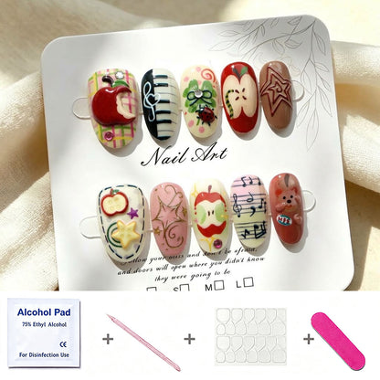 Dekorative Nagelkunst