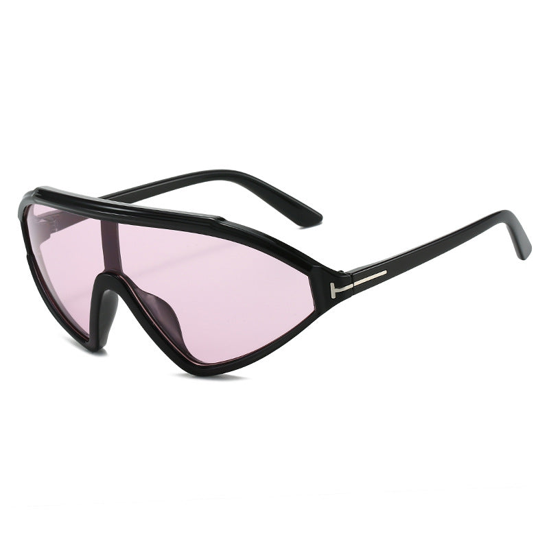 Damen sportliche Sonnenbrille mit ergonomischem Vollranddesign Brehn