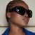 Damen Sportliche Sonnenbrille mit futuristischem Design Brehn   