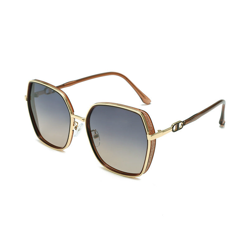 Damen luxuriöse quadratische Sonnenbrille Brehn