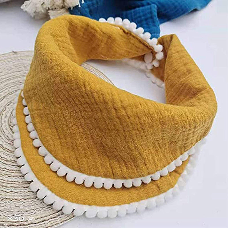 Weiche Baumwoll-Drool-Lätzchen Set Brehn