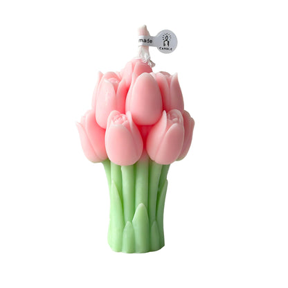 Künstlerische Blumekerze