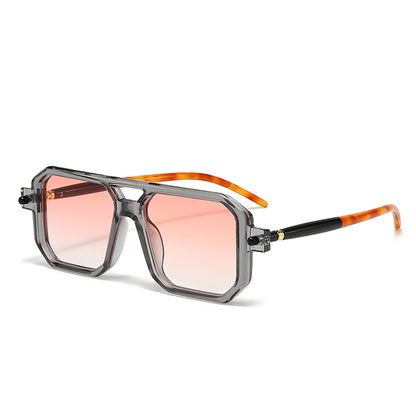 Damen oversized rechteckige Brille Brehn