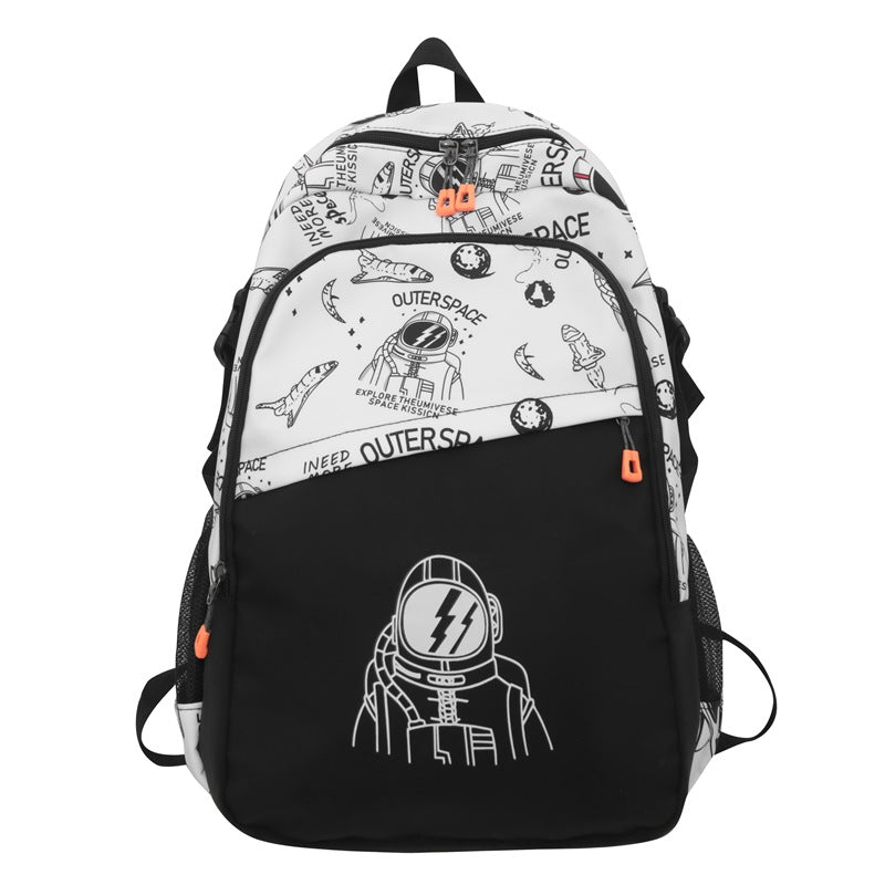 Abenteuer-Themen Grafik Rucksack Brehn