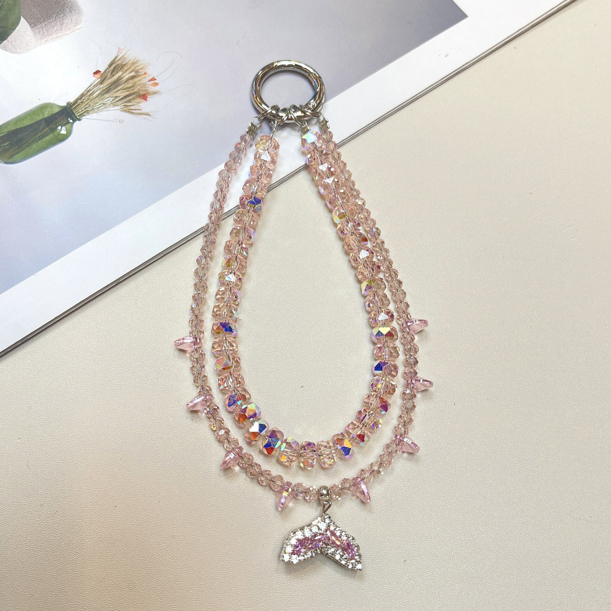 Eleganter Statement Charms Schlüsselanhänger Brehn