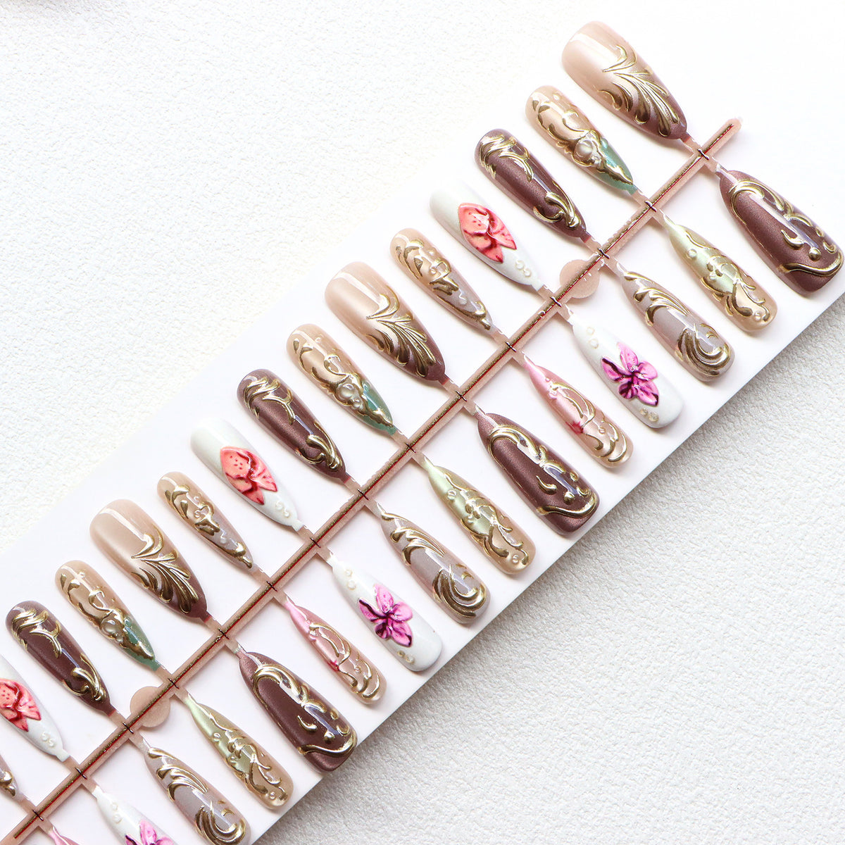 Artistic Gel Nail Design Brehn