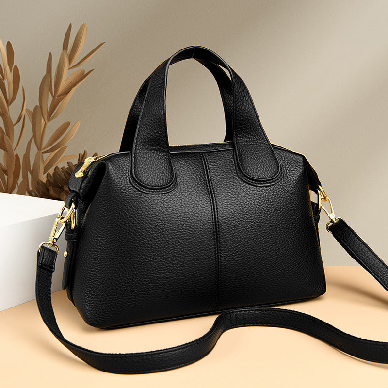 Elegante Kunstleder-Handtasche Brehn