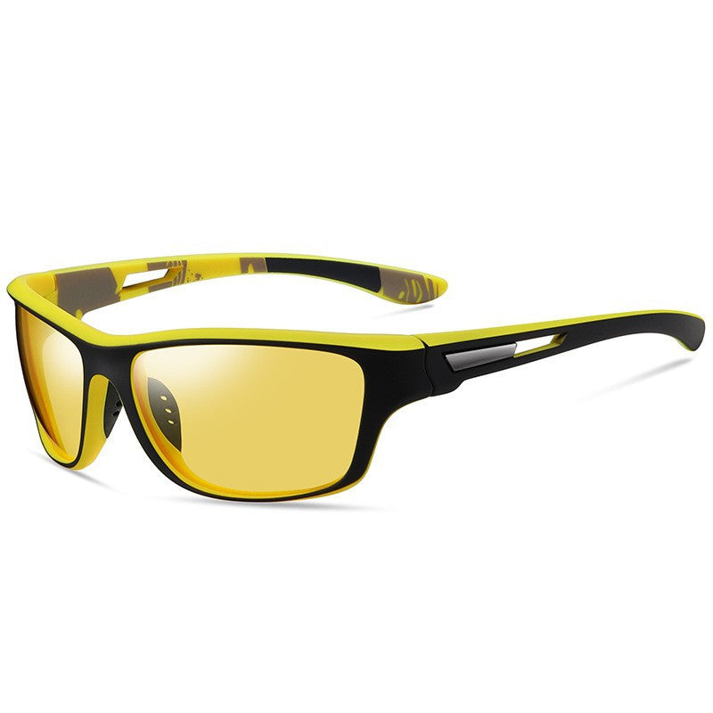 Herren Sportsonnenbrille mit kratzfesten Gläsern und ergonomischem Design Brehn