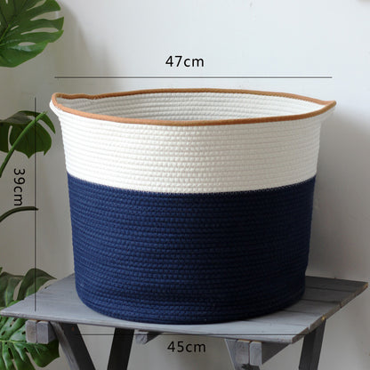 Handgefertigter Aufbewahrungskorb im modernen Design Brehn
