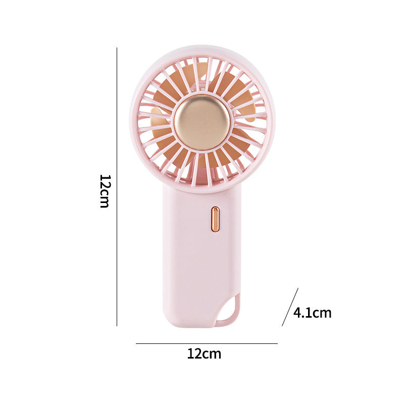 Damen tragbarer Handventilator mit ergonomischem Design und USB-Aufladung Brehn