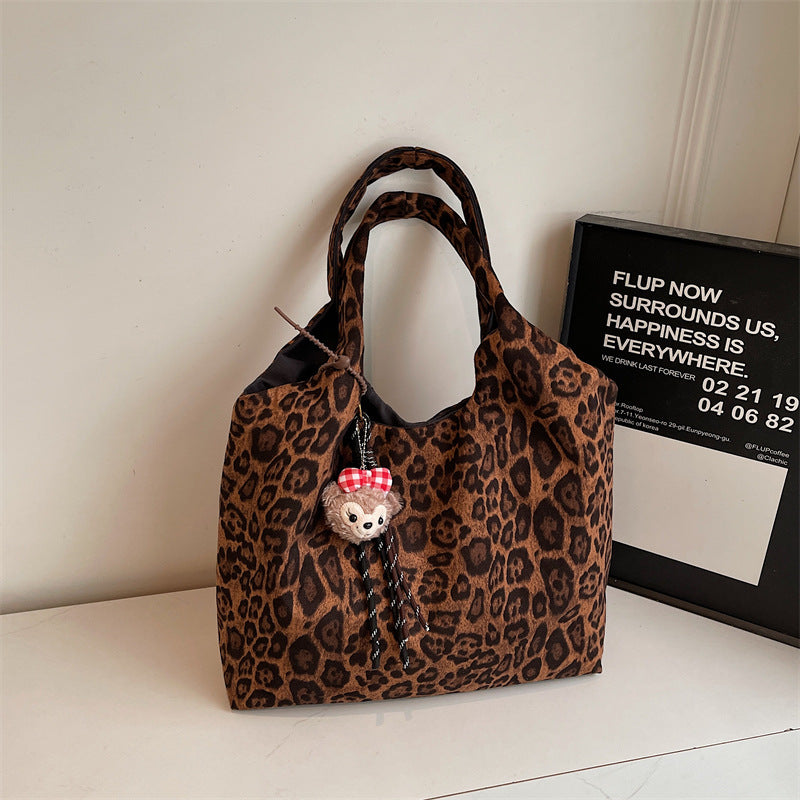 Modische Leopardprint-Shopper-Tasche Brehn