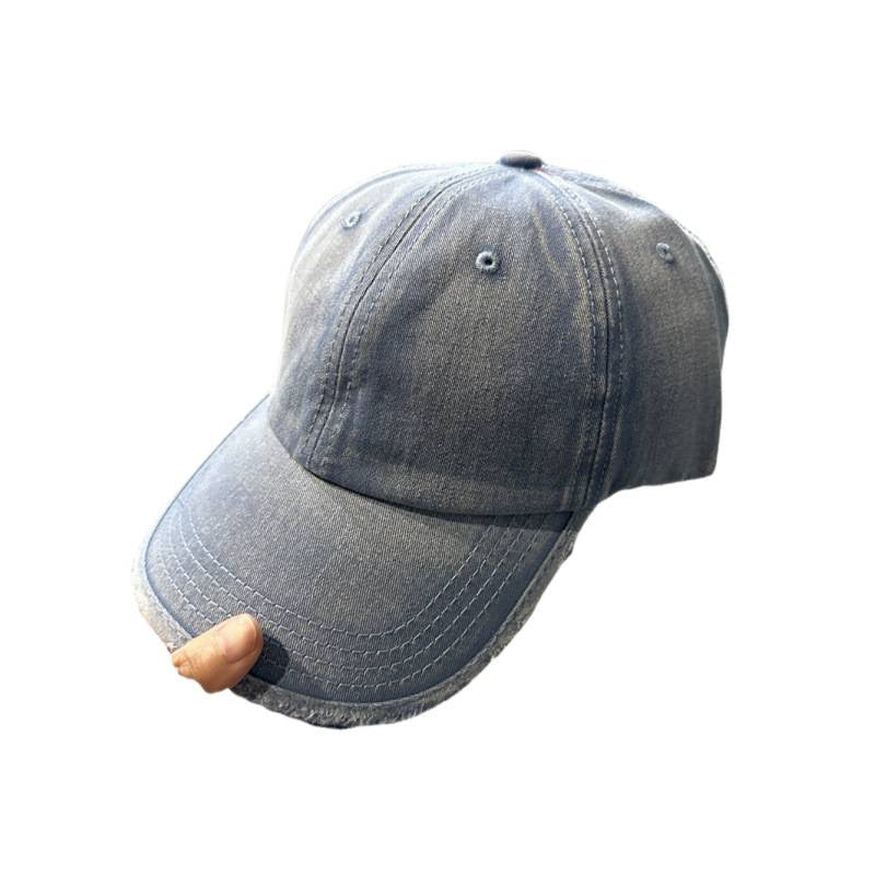 Damen Distressed Denim Baseball Cap Brehn 1784084028