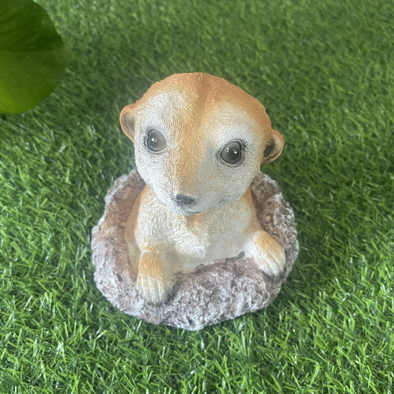 Dekorative Erdmännchen Figur Brehn