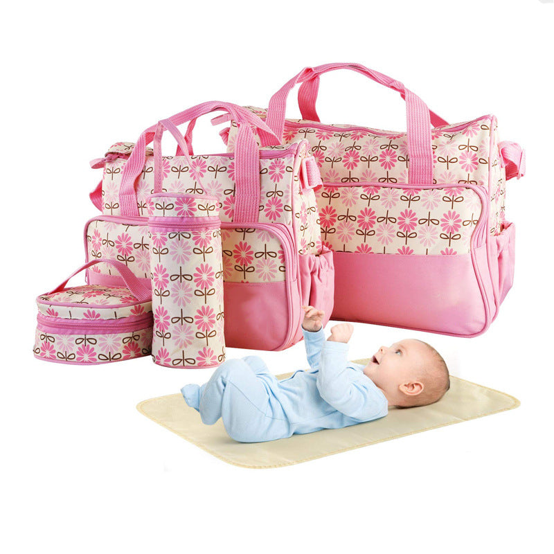 Multifunktionale Wickeltasche mit Wickelmatte Brehn