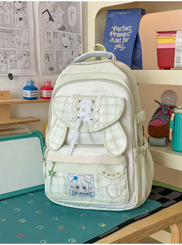 Stylischer Grafikdesign-Schulrucksack