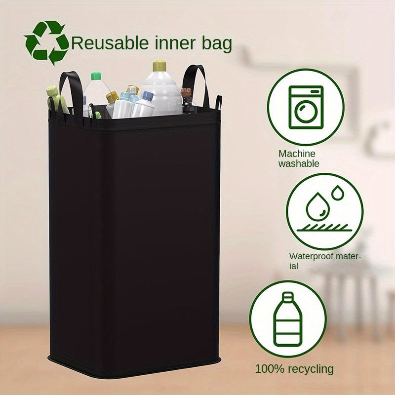 Praktischer Abfall- und Recyclingbehälter Brehn