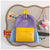 Trendy Farbenblockierender Rucksack