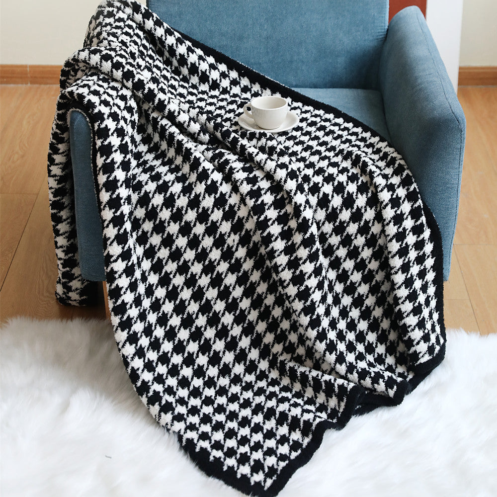 Gemütliche Strickwurfdecke Brehn