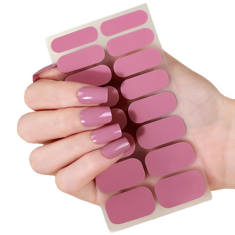 Matte Gel Nagelstreifen