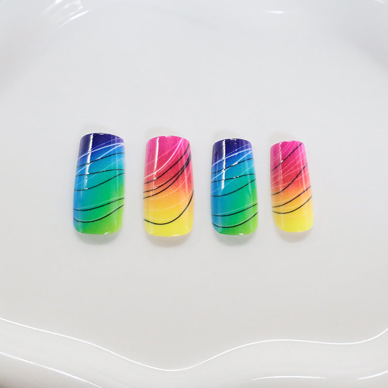 Vibrant Ombre Nagelkunst Set Brehn