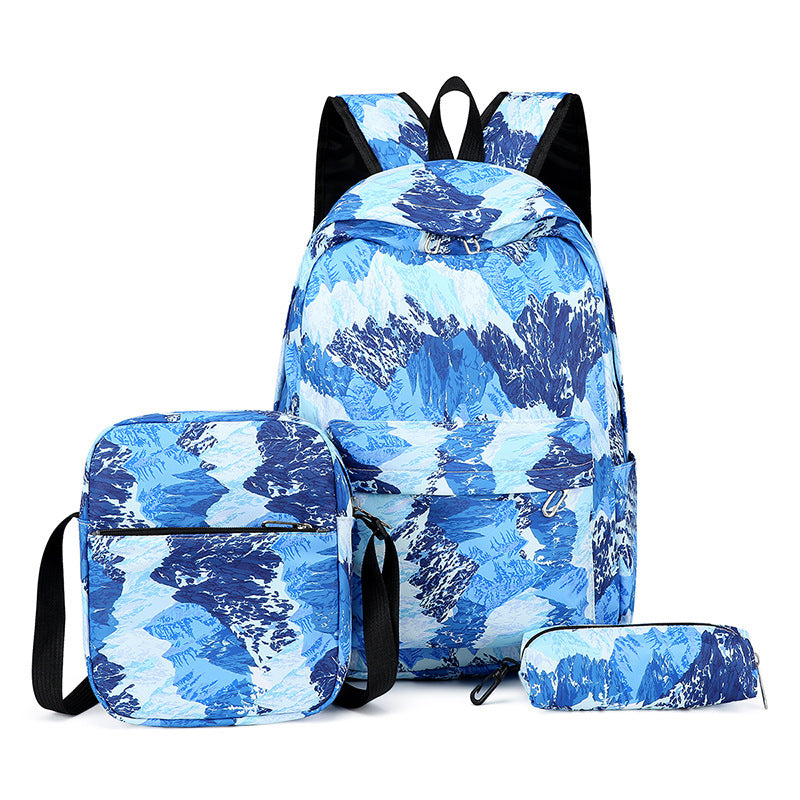 Stilvoller Rucksack mit Passendem Crossbody Bag und Stiftetui Brehn