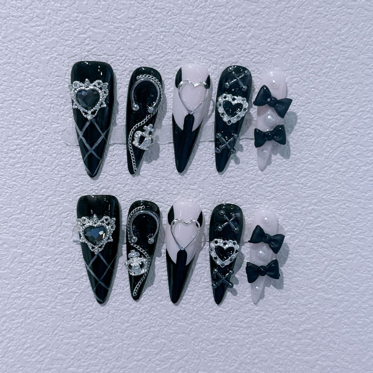 Glamouröse Nagelkunst Verlängerungen