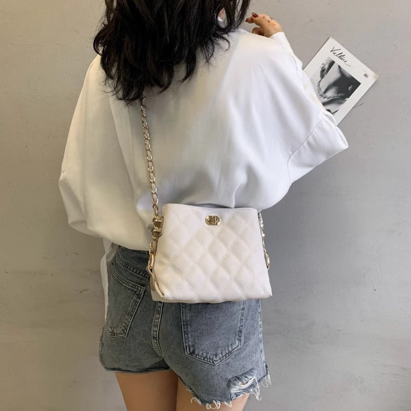 Elegante gesteppte Umhängetasche Brehn