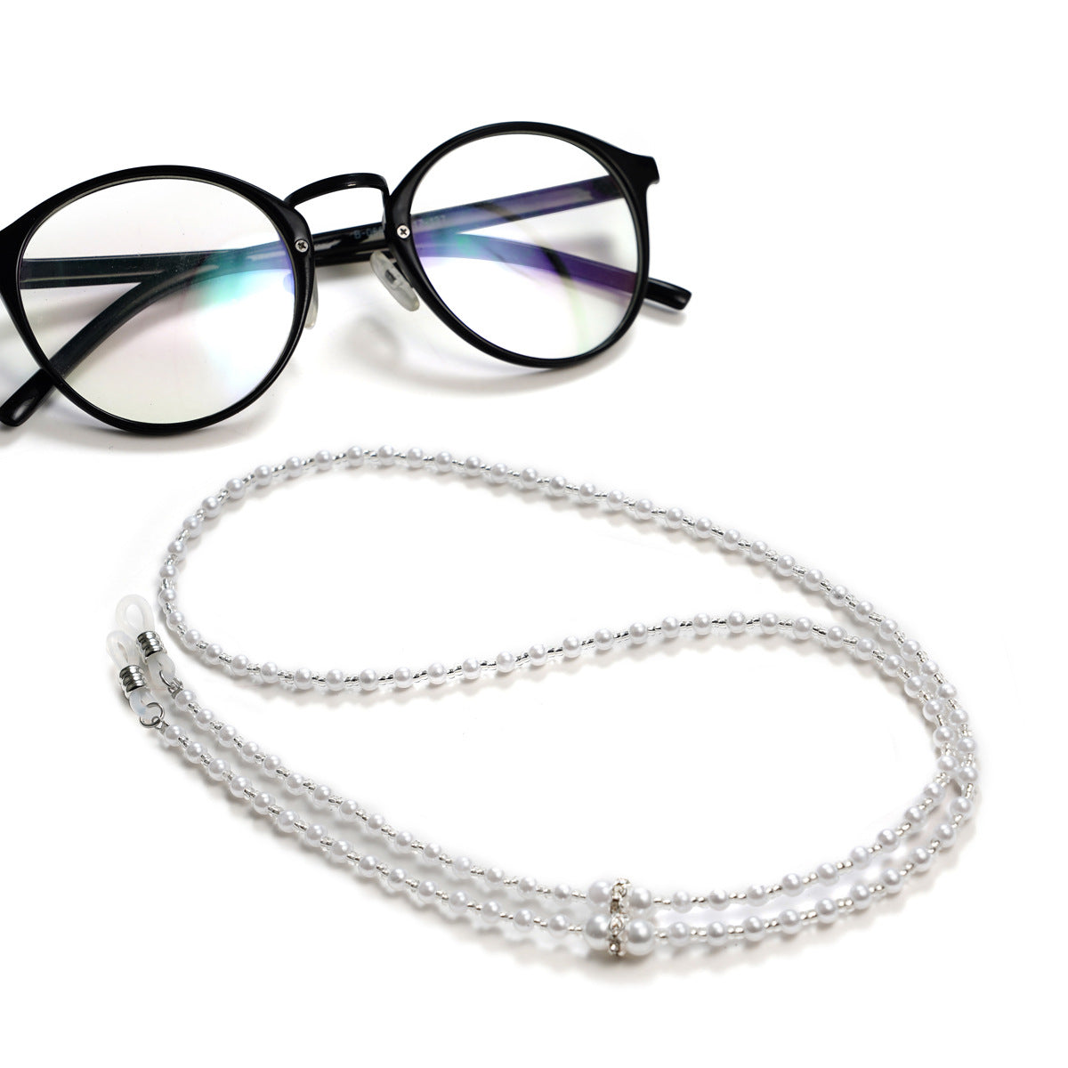 Elegante Dual-Layer Brillen Kette Brehn