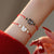 Verstellbares Katzen-Themen Charm-Armband Brehn