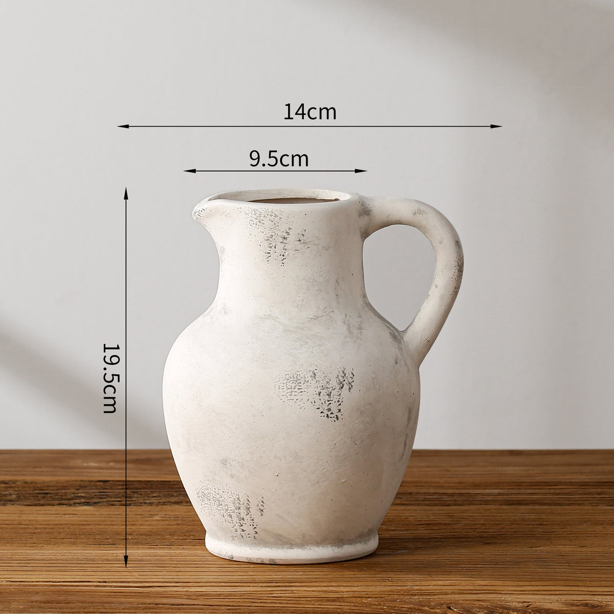 Elegante und Rustikale Keramikkaraffe Brehn