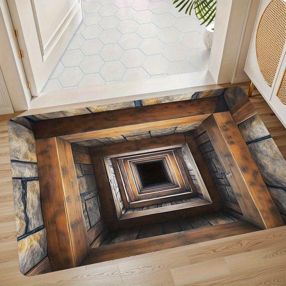 3D Künstlerische Tiefenillusion Matte Brehn