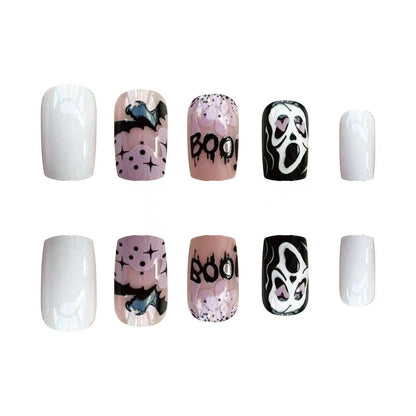 Halloween Kunstnagelset mit kreativen Gruselmotiven Brehn