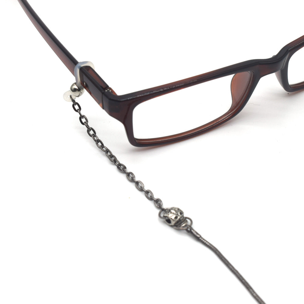 Schlanke rechteckige Rahmenbrille Brehn