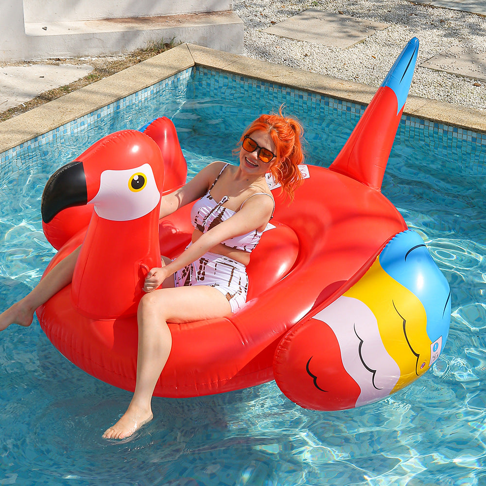 Damen Aufblasbare Flamingo-Schwimminsel Brehn
