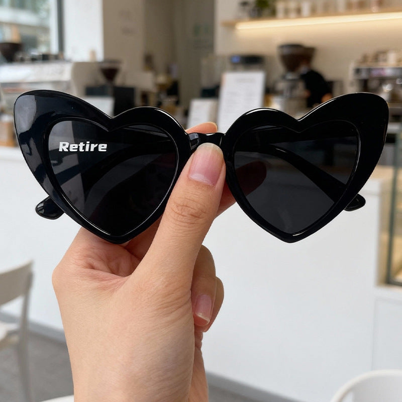 Stylische Herzrahmen-Sonnenbrille Brehn