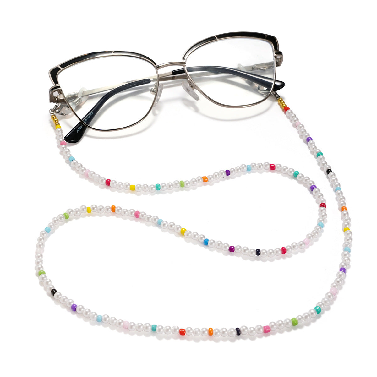 Farbige Perlen Brillen Kette Brehn