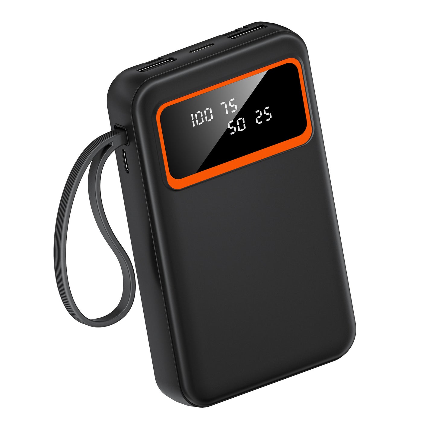 Tragbare Powerbank mit Digitaler Led-Anzeige und Schneller Ladefunktion Brehn