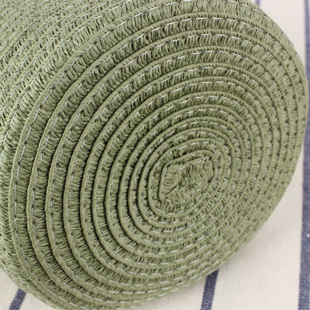 Handtasche Aus Hochwertigem Geflochtenem Naturmaterial mit Innovativem Verschluss Brehn