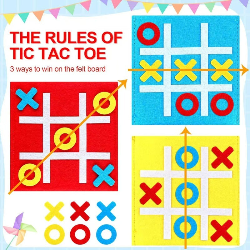 Bildungs-Tic Tac Toe Spiel Brehn