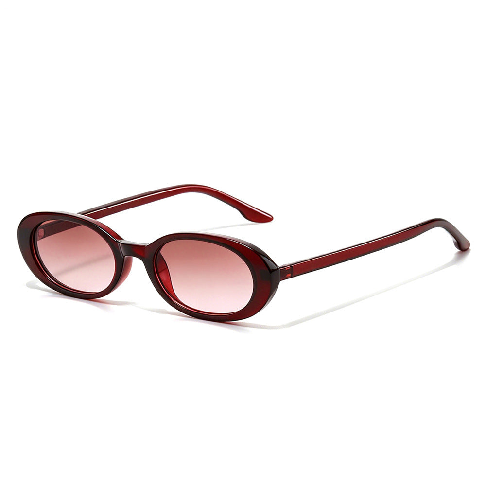 Vintage Oval Frame Sonnenbrille Brehn